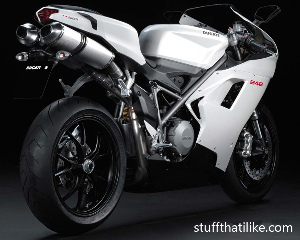 Ducati 848 sportbike